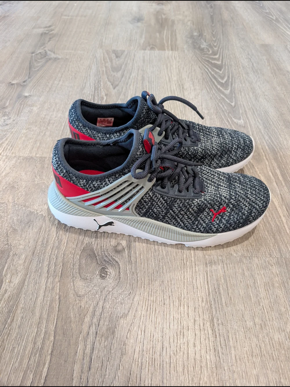 Puma Pacer Future Doubleknit Parisian Night Red Running Sneakers Trainers